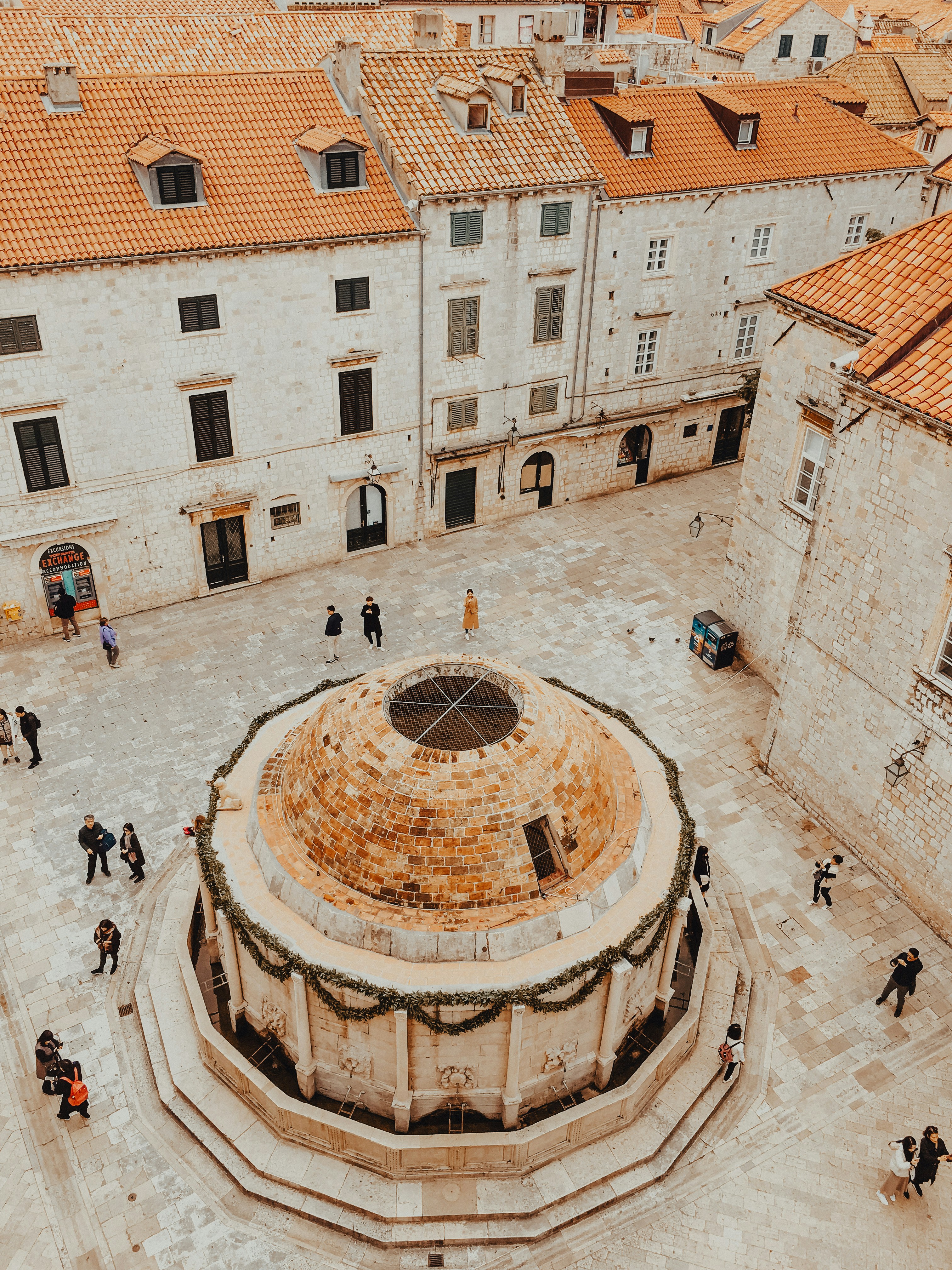 Dubrovnik old city fountain